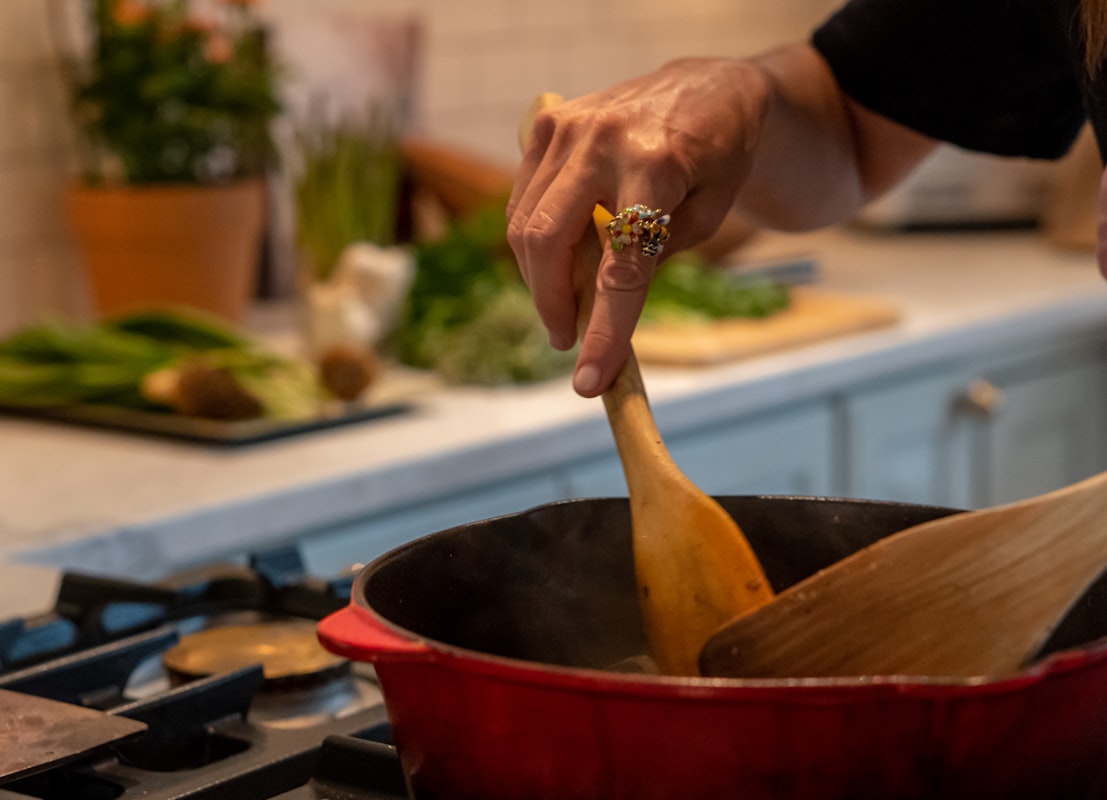 Turmeric-infused vegetable soup recipe